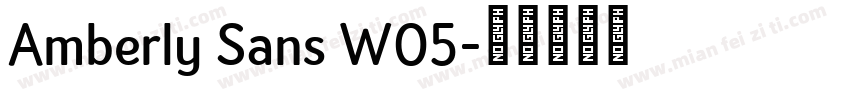 Amberly Sans W05字体转换